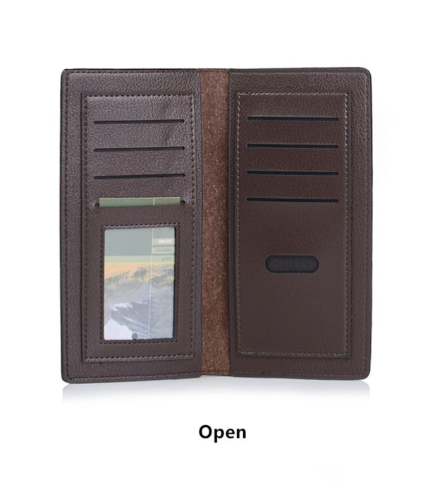 Jeep Buluo Men's Leather Wallet Clutch