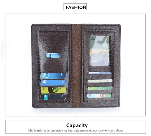 Jeep Buluo Men's Leather Wallet Clutch