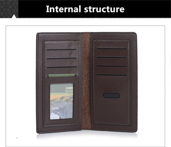 Jeep Buluo Men's Leather Wallet Clutch