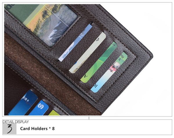 Jeep Buluo Men's Leather Wallet Clutch