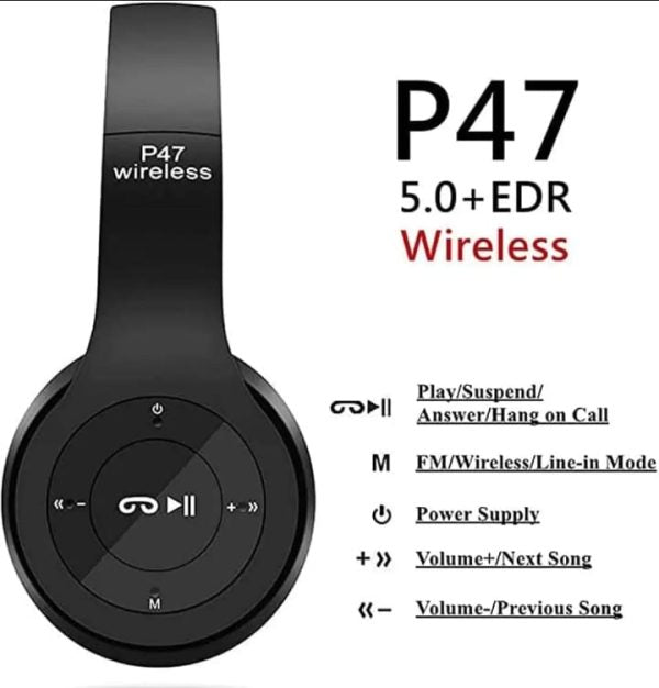 P47 Ultra Mini Wireless Gaming Headset – Bluetooth - Random Color