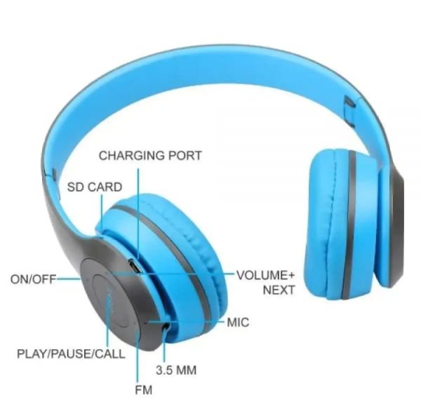 P47 Ultra Mini Wireless Gaming Headset – Bluetooth - Random Color