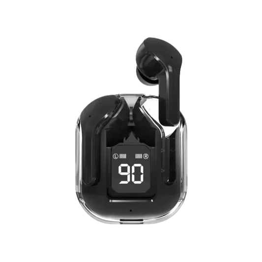 Air 31 Wireless Bluetooth 5.3 Earbuds with Transparent Case & Pouch