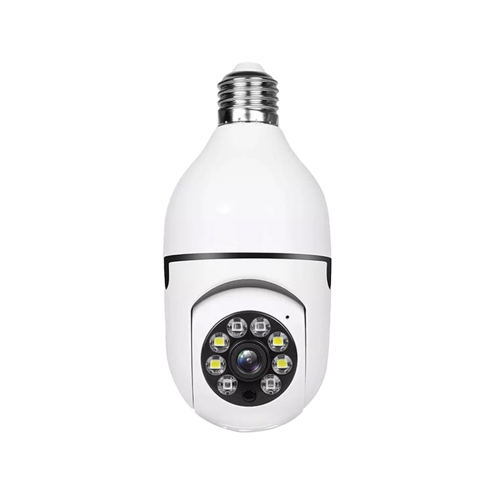 1080p WiFi Bulb Camera – 360° Panoramic