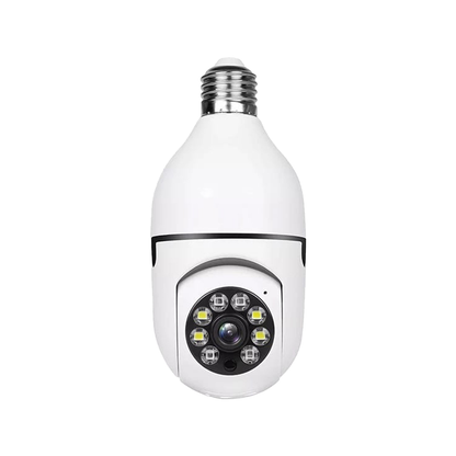1080p WiFi Bulb Camera – 360° Panoramic