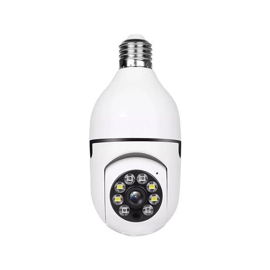 1080p WiFi Bulb Camera – 360° Panoramic