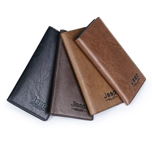 Jeep Buluo Men's Leather Wallet Clutch