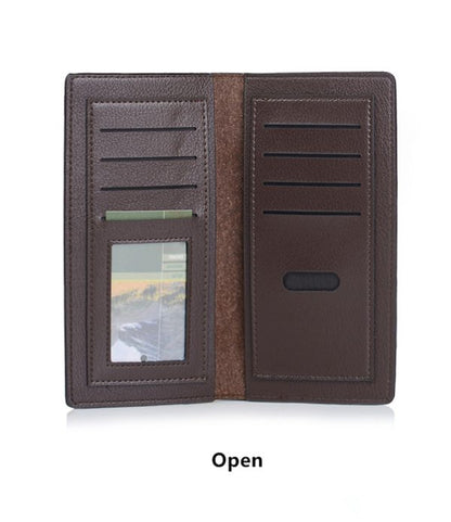 Jeep Buluo Men's Leather Wallet Clutch