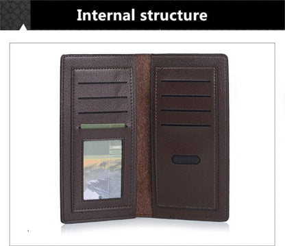 Jeep Buluo Men's Leather Wallet Clutch